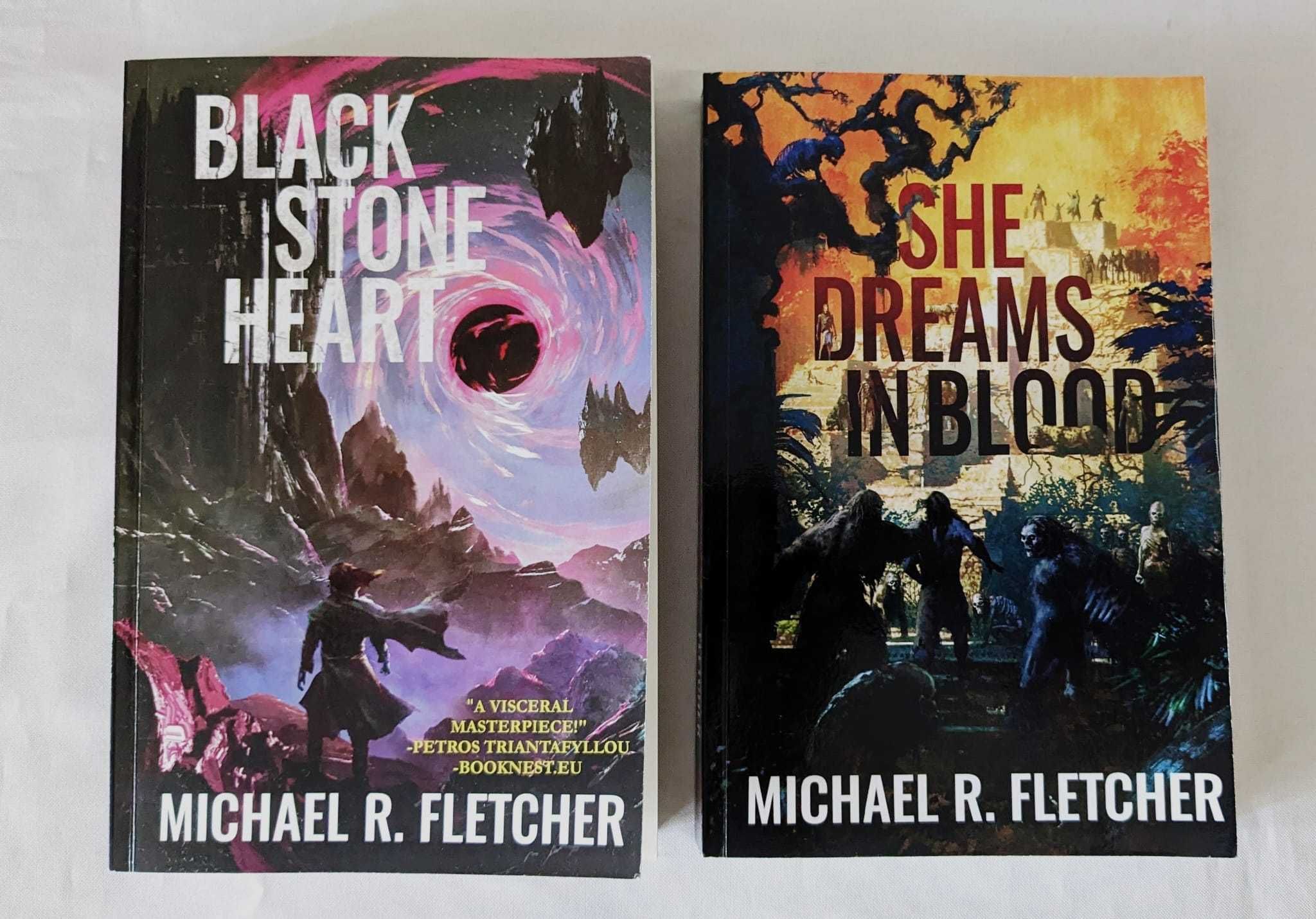 Michael R. Fletcher - Black Stone Heart + She Dreams in Blood