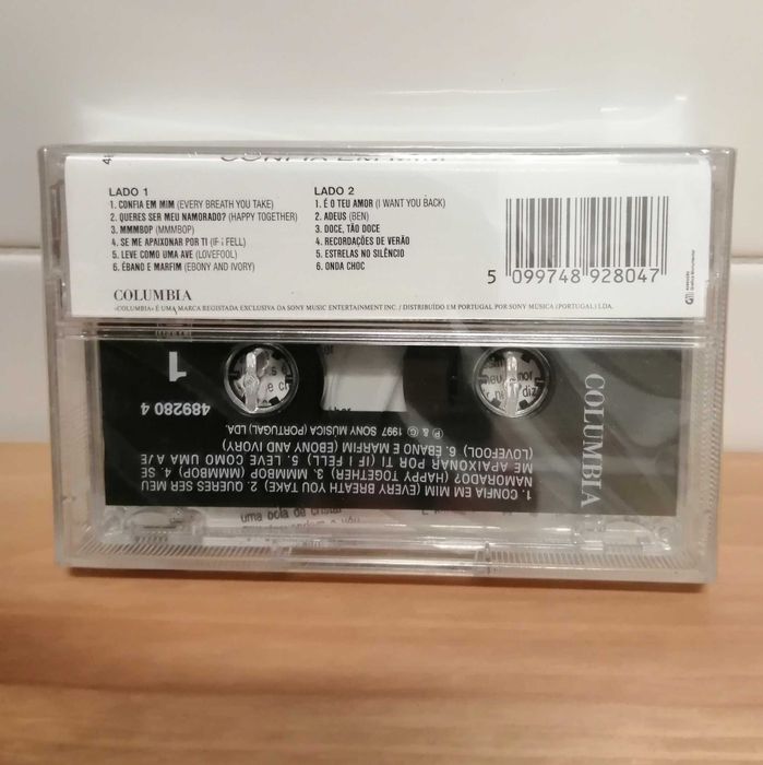 Onda Choc - Confia em Mim cassette original