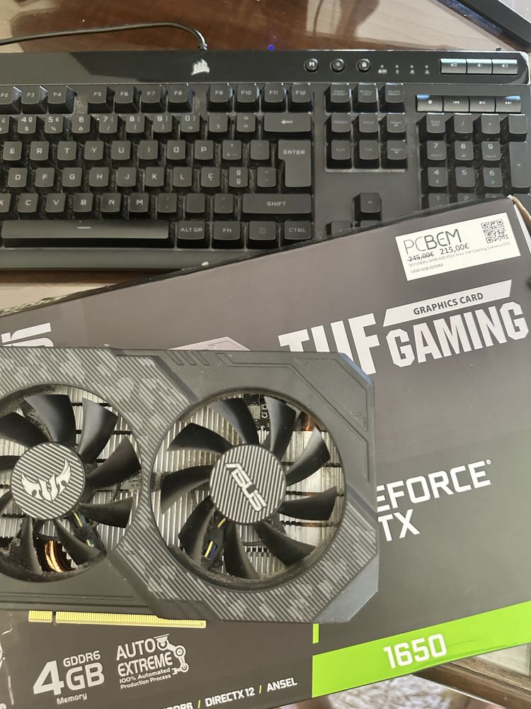 Placa grafica GTX 1650- como nova