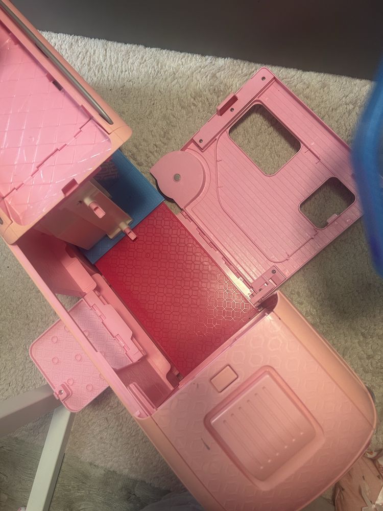 Camper Barbie duży rozkladany
