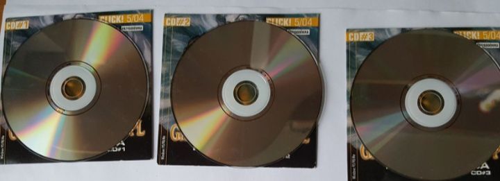 Płyty z grą GABRIEL KNIGHT, 3 płyty CD