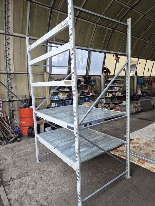 Regał półkowy warsztatowy 600kg półka ocynkowana regał magazynowy