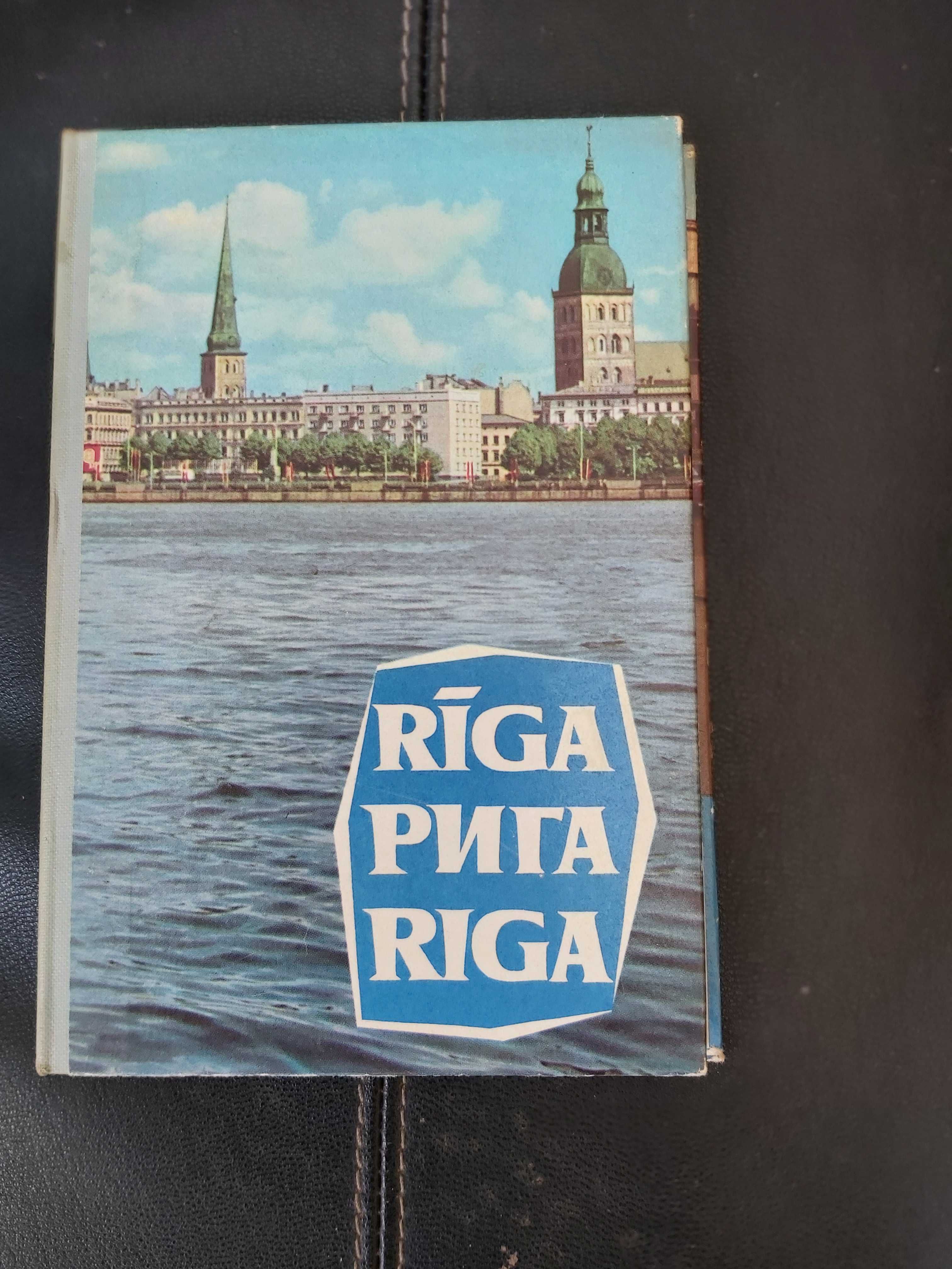 Widokówki Ryga - książeczka