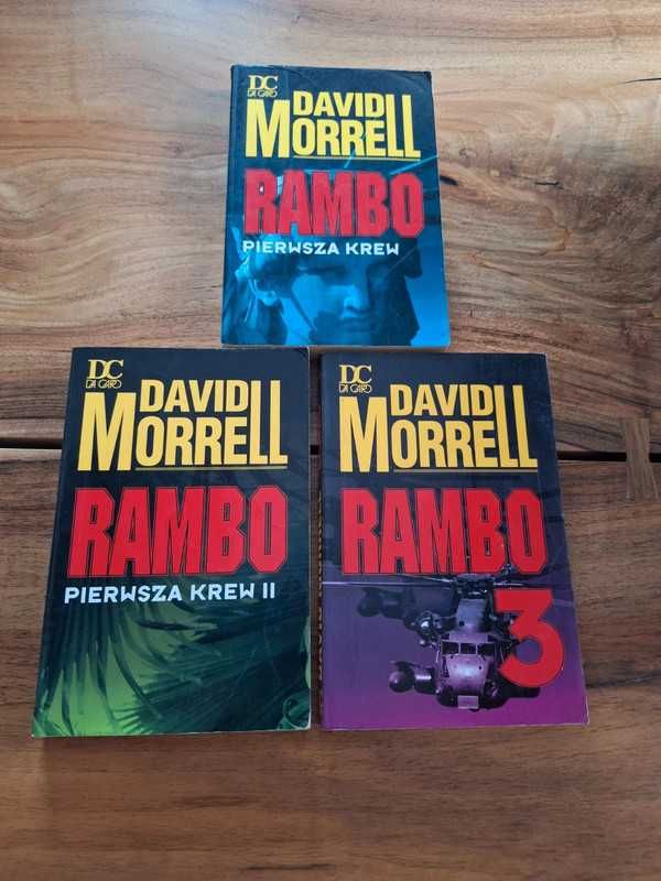 Rambo Pierwsza krew 1-3 David Morrell