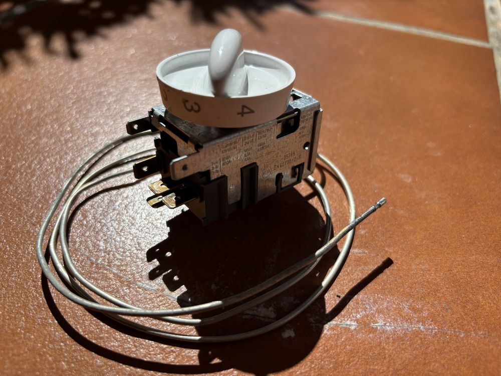 Compressor e Termostato Frigorifico