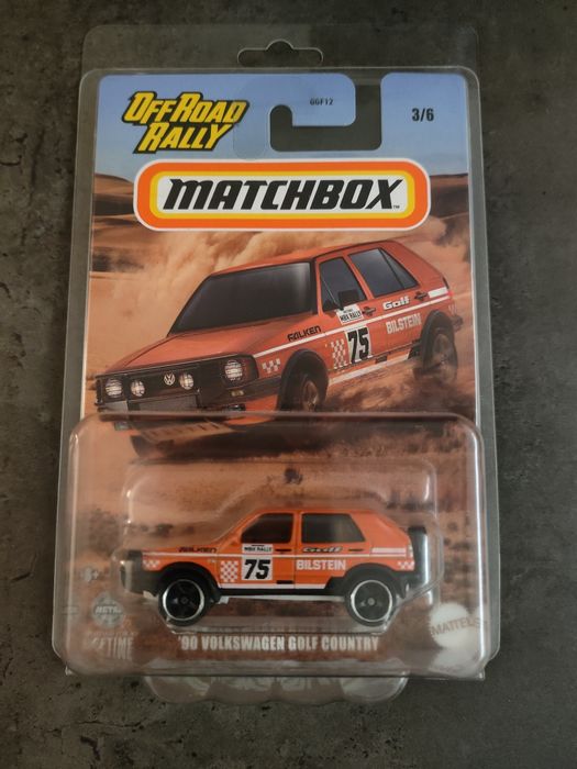 VW '90 Volkswagen Golf MK2 Country Matchbox Bilstein Offroad Rally
