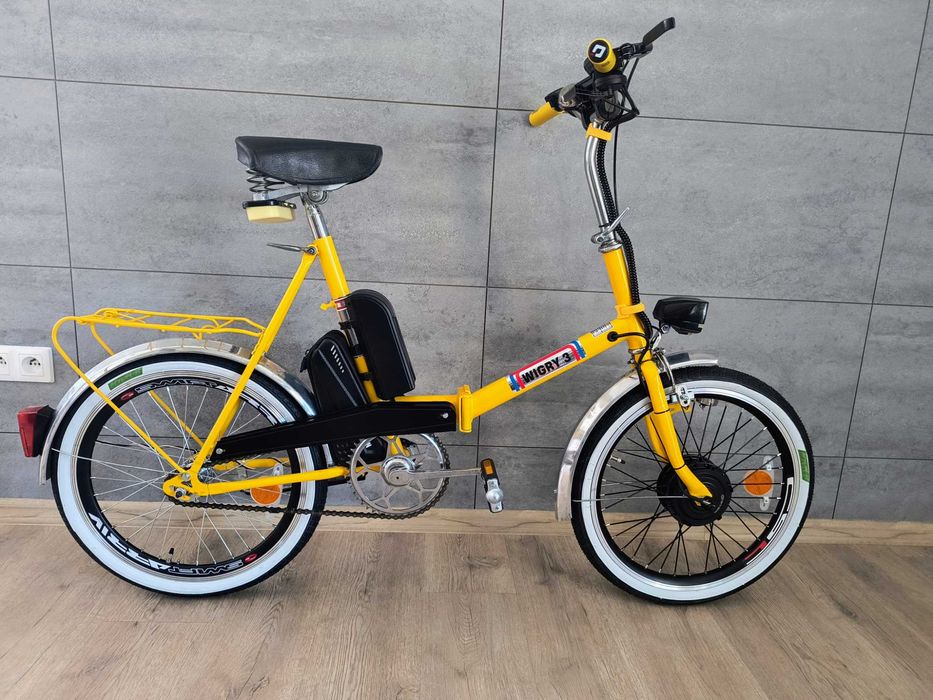 Wigry 3, e-wigry, rower elektryczny, klasyk PRL