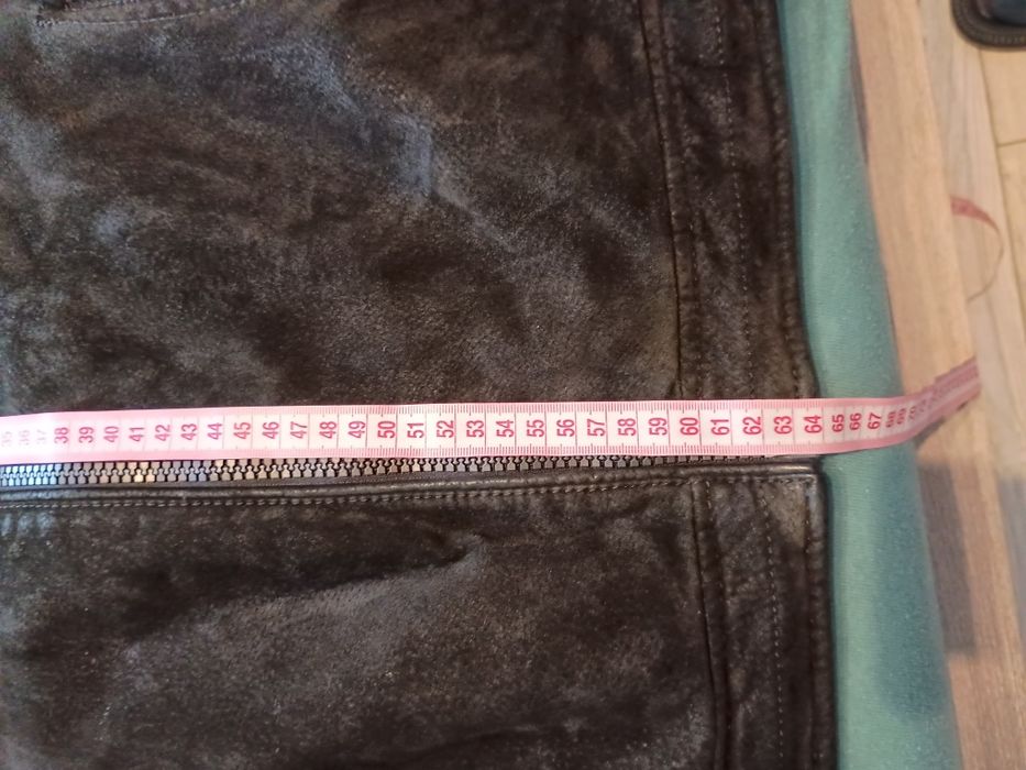 Kurtka zamszowa męska z kapturem