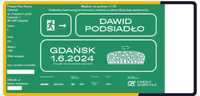 Bilet Dawid Podsiadło Gdańsk 01.06.2024