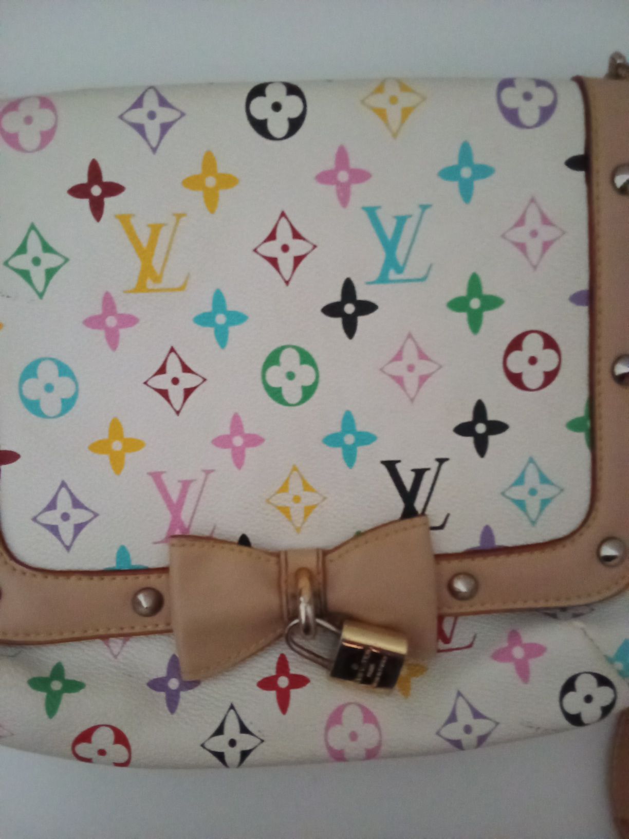 Louis Vuitton multicolor kopertowka torebka