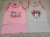 koszulka na ramiączka DISNEY Minnie Mouse 122/128 2 pack