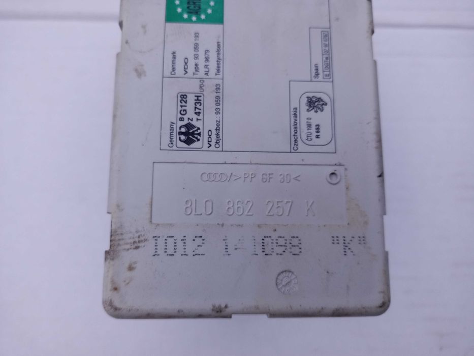 Pompka, sterownik zamka centralnego Audi A3, Audi A4.