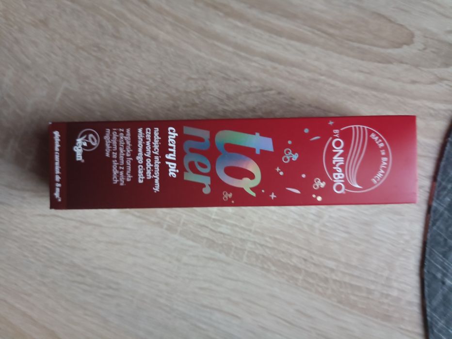 Toner do włosów cherry pie