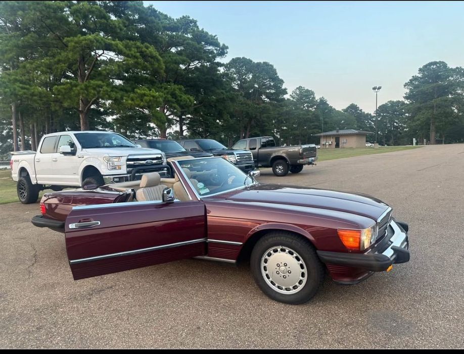 Mercedes-Benz SL 560SL Cabrio bez rdzy niski przebieg , oryg wnetrze