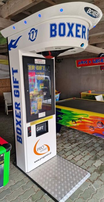 Automat zarobkowy bokser z nagrodami Progames, boxer gift, super stan