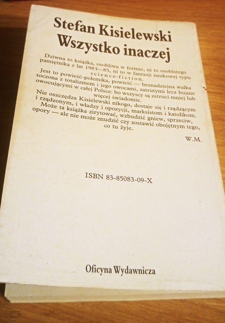 Stefan Kisielewski Wszystko inaczej