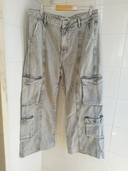 Calças ganga senhora