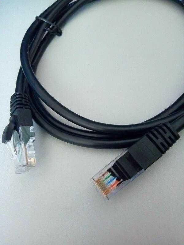 Сетевой интернет кабель utp 4pr 28agw патч корд rj-45 0.5;1,5;3м