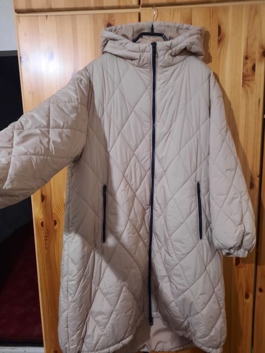 Стьобане пальто куртка пуховик Zara