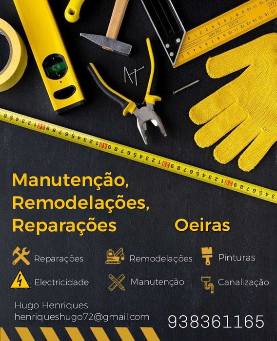 Reparações e Renovações em Oeiras e Cascais