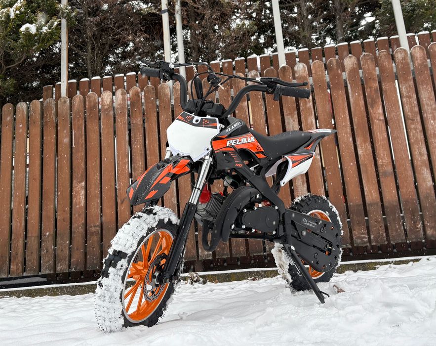 MINI CROSS MOTOR 50cc spalinowy dla dzieci  Duże koła // raty dostawa