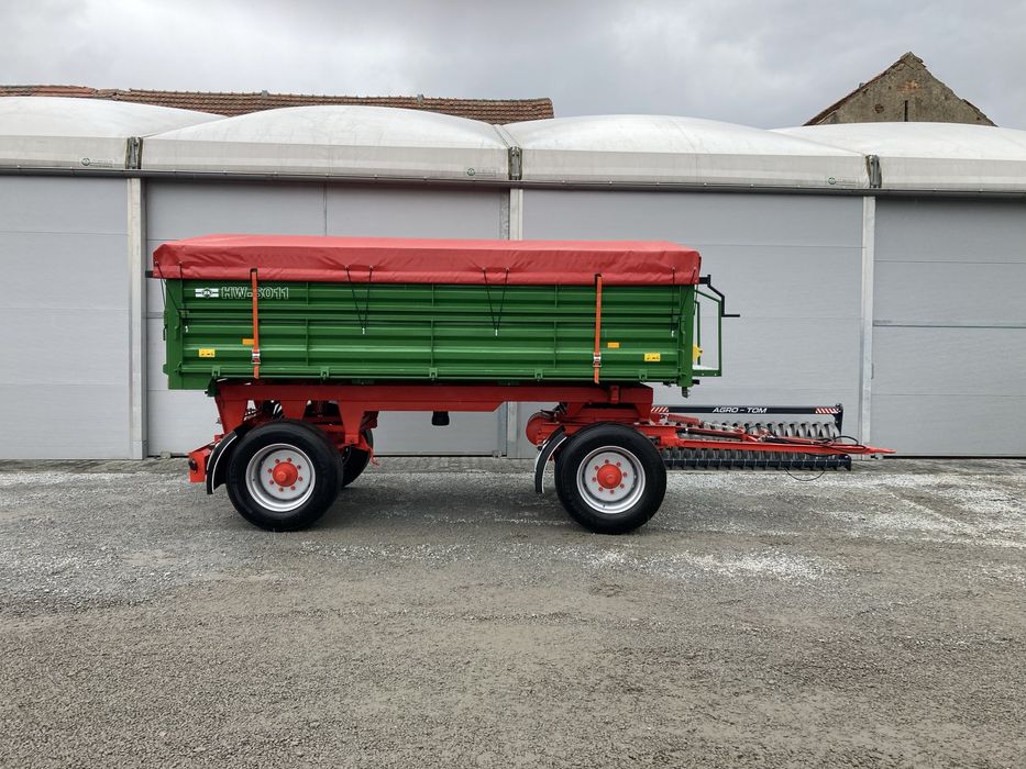 Przyczepa wywrotka 3 str.wywrot,