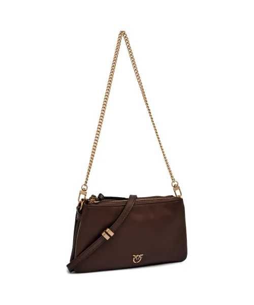 Pinko
Skórzana torebka na ramię DOUBLE MINI