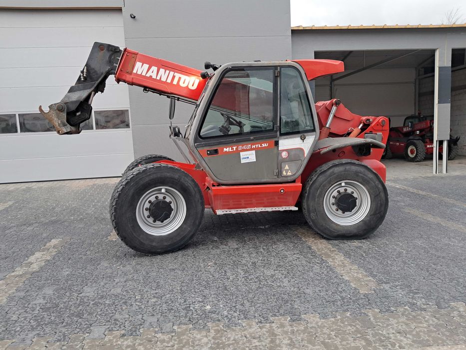 ładowarka  teleskopowa manitou 845 , jcb