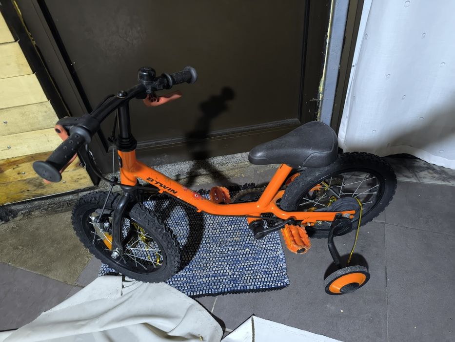 Bicicleta com rodinhas