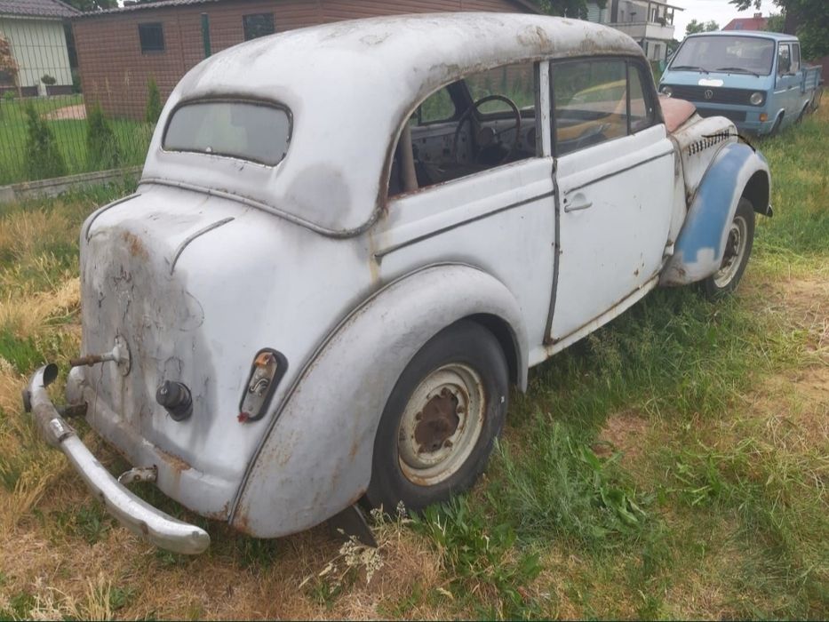 Opel Olimpia 1939r Dokumenty 3 RZESZA