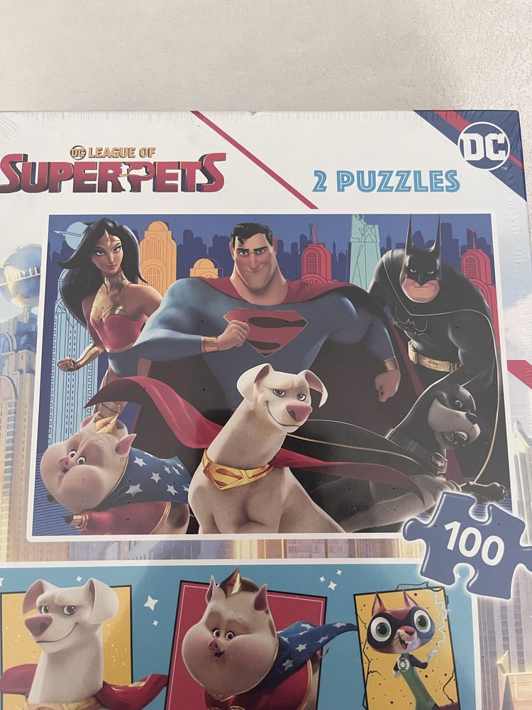 Puzzle da "DC League of Super-Pets" da marca Educa.