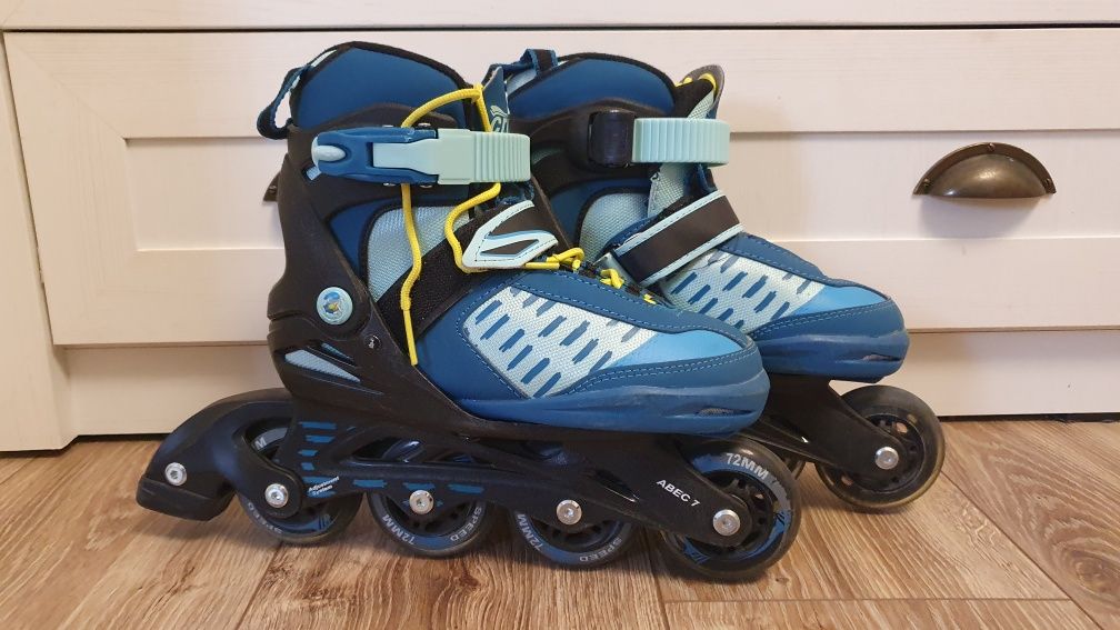 Rolki regulowane Crivit rozm 29-33 ABEC7 72 mm