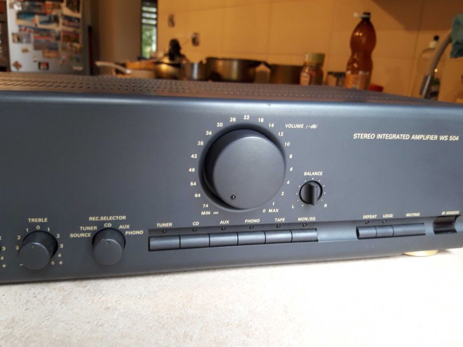 Wzmacniacz Diora WS 504 kolor ciemno szary grafit-UNIKAT