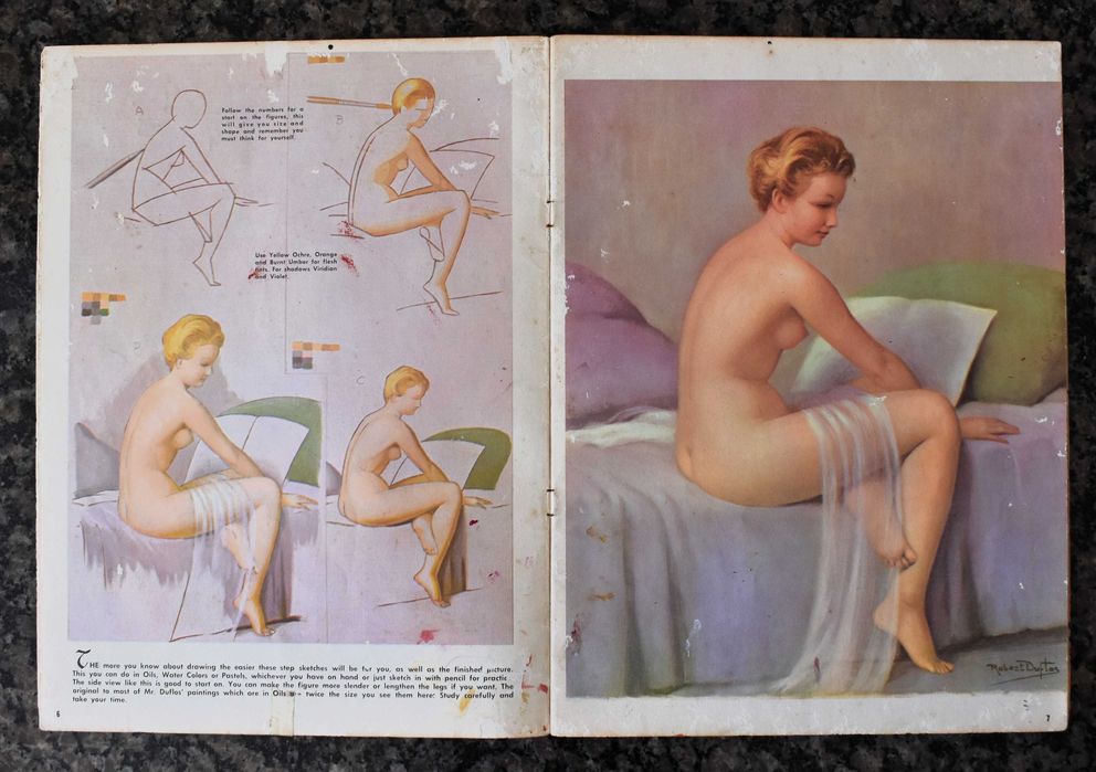 How to Draw Figures from life (antigo/vintage, 1950)