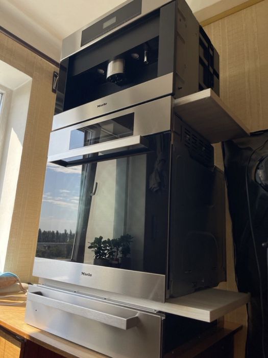 Комплект Mile кофемашинка та духовка під забудову