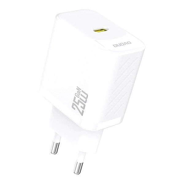 Ładowarka sieciowa Dudao A27/25W GaN USB-C - biała