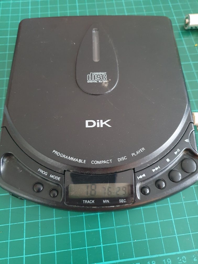 Odtwarzacz CD discman Dik 1999 vintage