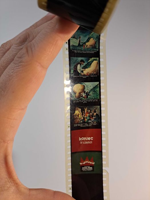 Zestaw (A) bajki na rzutnik projektor diaskop PRL