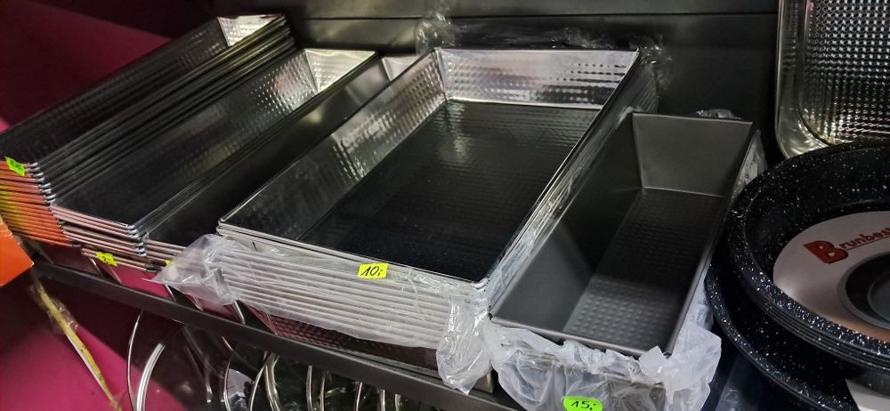 Blacha forma do pieczenia prostokątna tradycyjna
