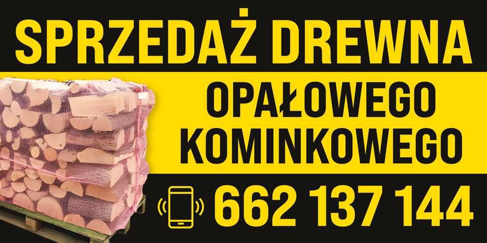 Sprzedaż - Drewno opałowe/kominkowe łupane - SUCHE