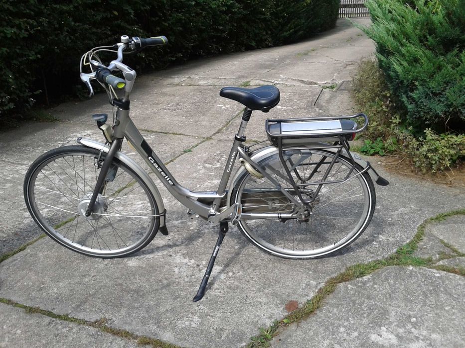 Rower elektryczny, miejski " GAZELLE - Power - Assist " 28 cali , ALU