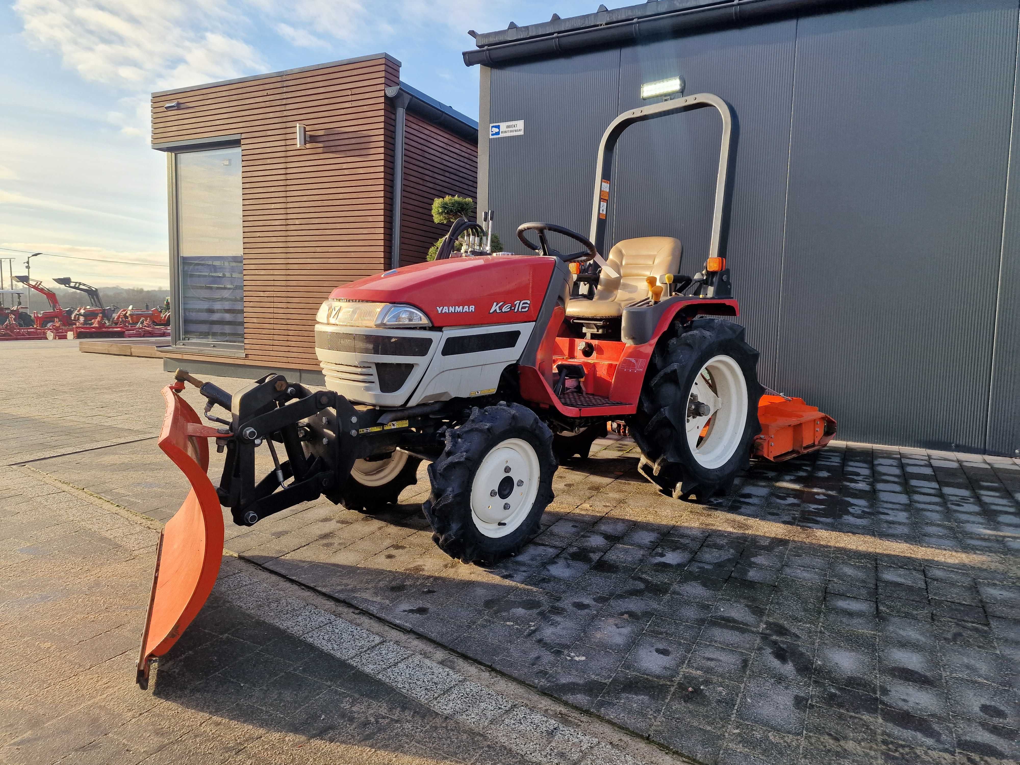 Mini Traktor Yanmar,japonski ciągnik,4x4,traktorek ogrodniczy,sadownik