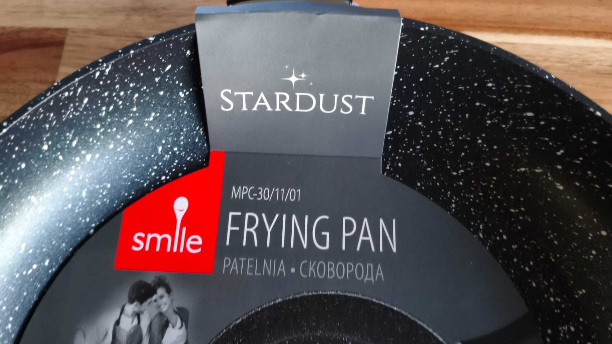 Patelnia SMILE Stardust MPC-30/11/01 30 cm indukcja aluminiowa nowa!!!