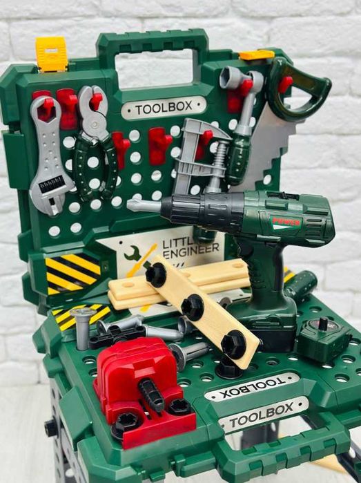 дитяча іграшка справжнього майстра, великий дитячий кейс