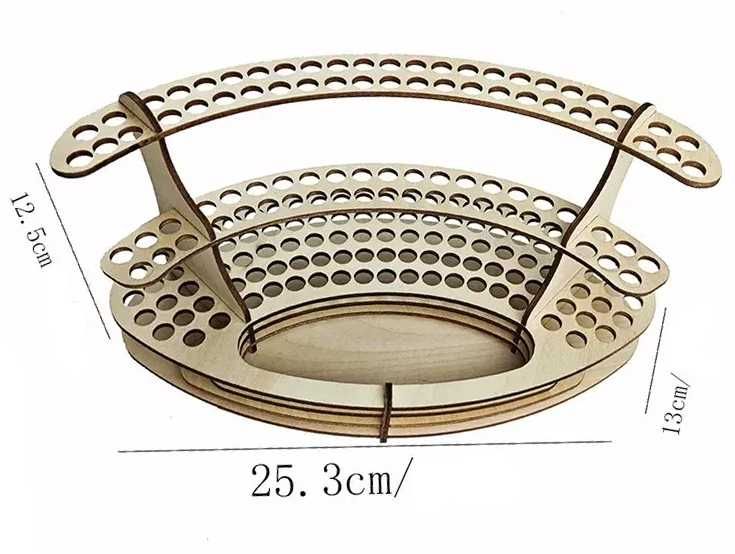 Stojak na pędzelki pędzle modelarskie - SKLEJKA
