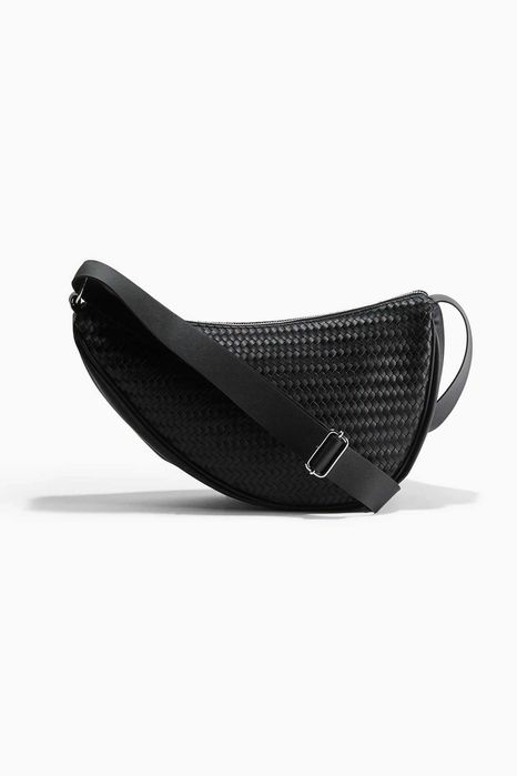 Pleciona torebka crossbody