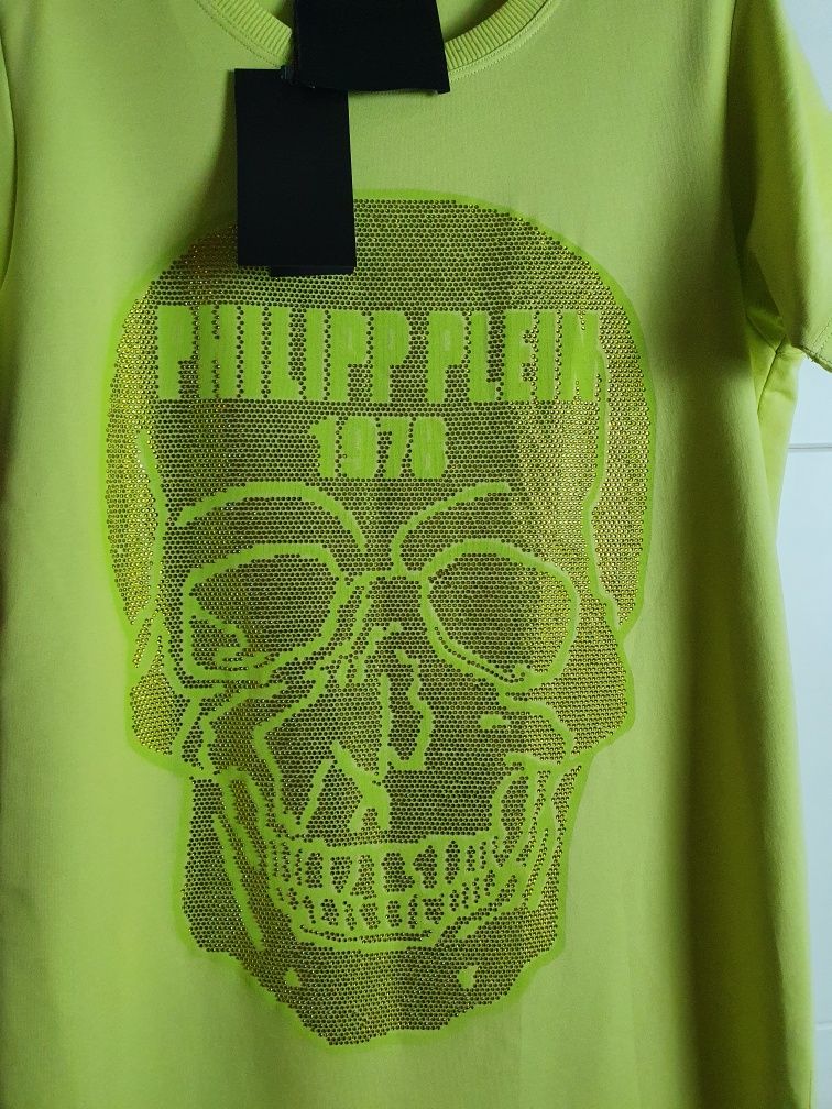 Sukienka bawełniana Philipp Plein