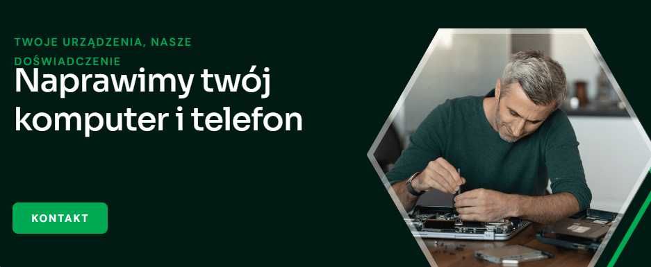 Naprawa elektroniki, komputerów, laptopów