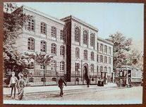 Pocztówka Elbląg  Gimnazjum Humanistyczne XIX wiek