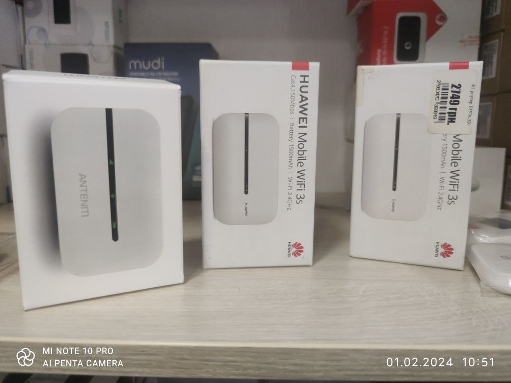 4G LTE Wi-Fi роутер Huawei E5576-320/322/Е5783 безлимит лайф